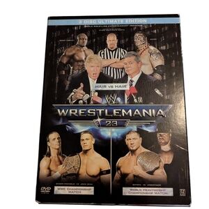 WWE WrestleMania 23 DVD - 3 Disc Set Collector's Edition - Hair Vs Hair
